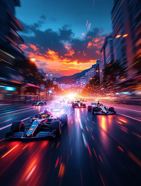 F1极速史 · 赛车电影海报